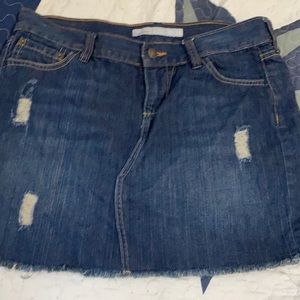 blue jean skirt for sale old navy size 6 regular